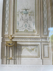 Antique Print No 6 of French Architectural & Ornamental Detail