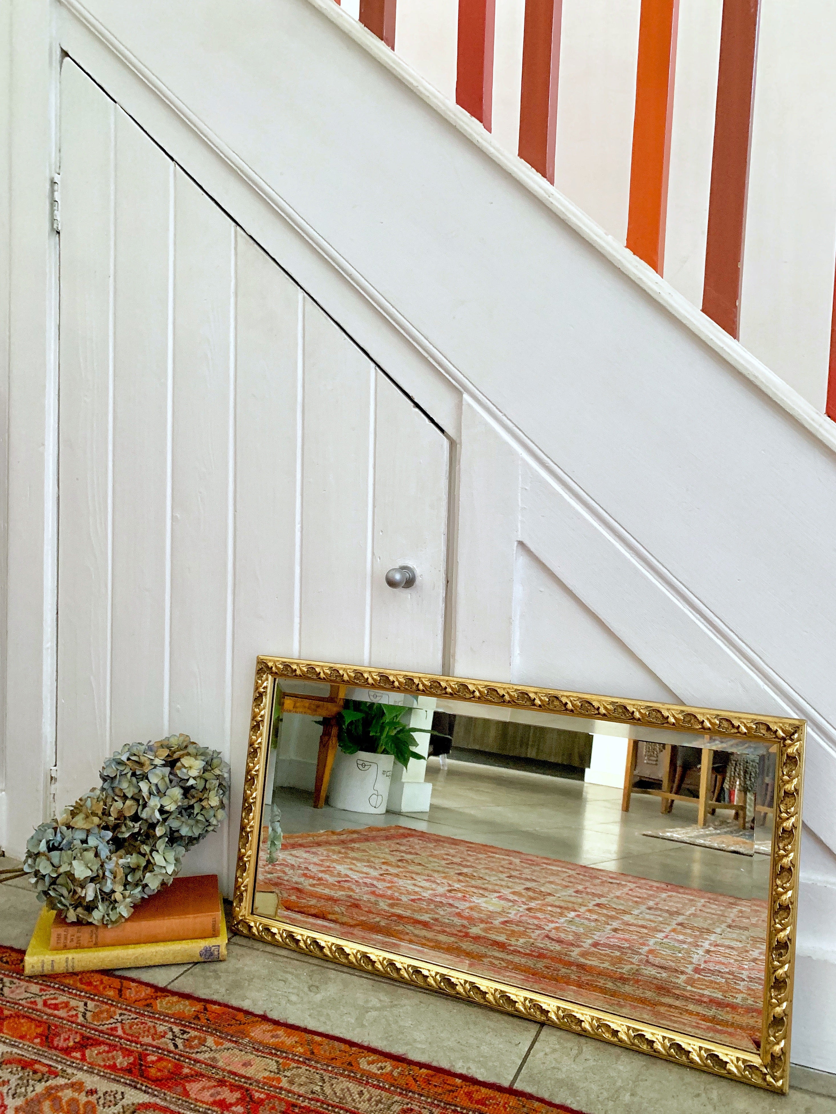 Large Ornate Gold Mirror