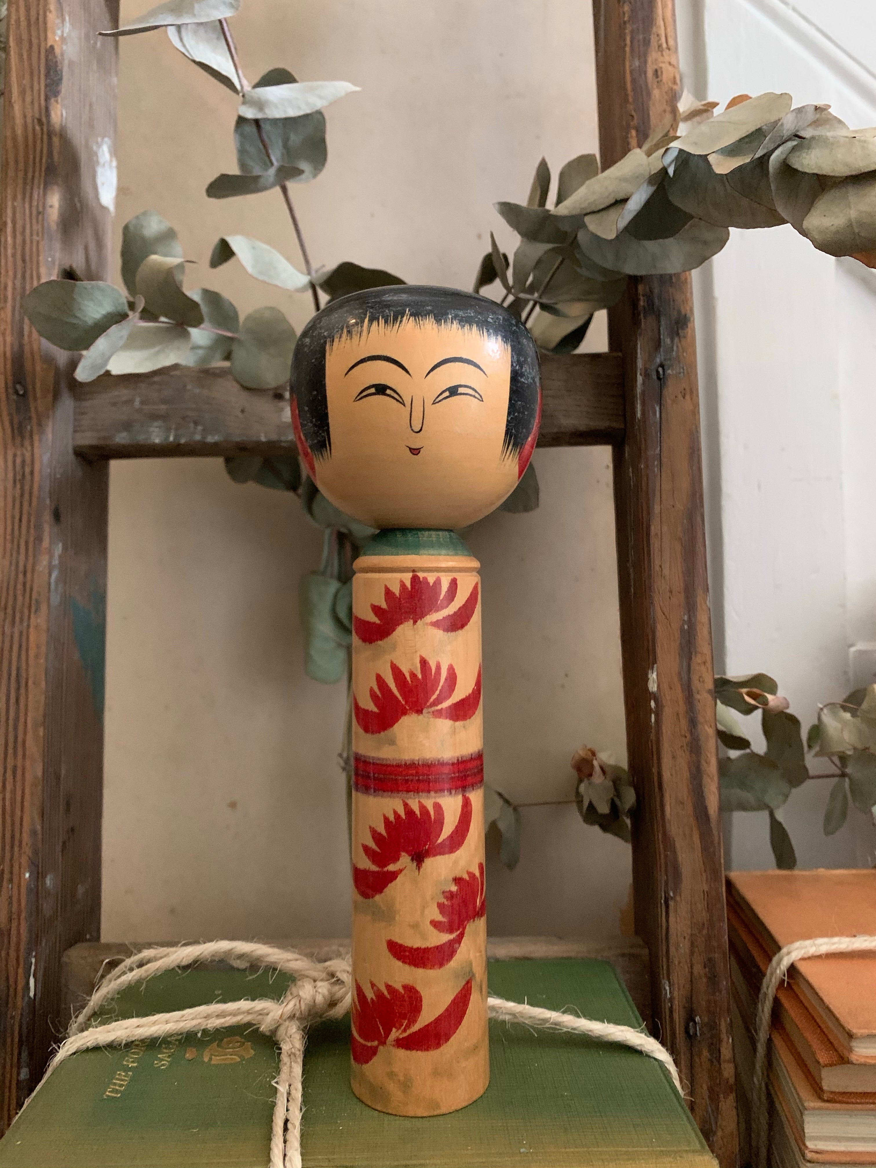 Medium Vintage Japanese Kokeshi Doll