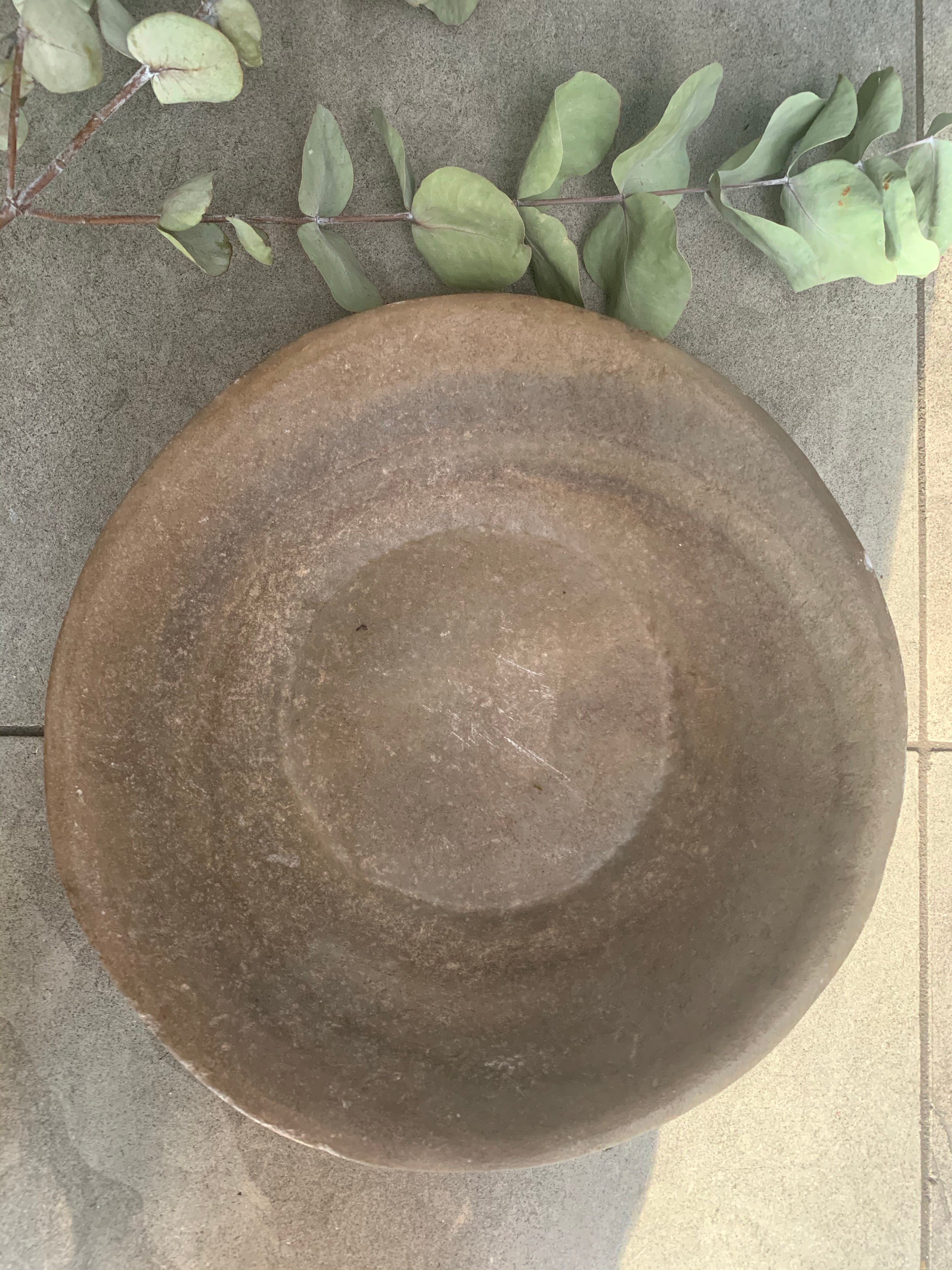 Antique Marble Stone  Bowl 7