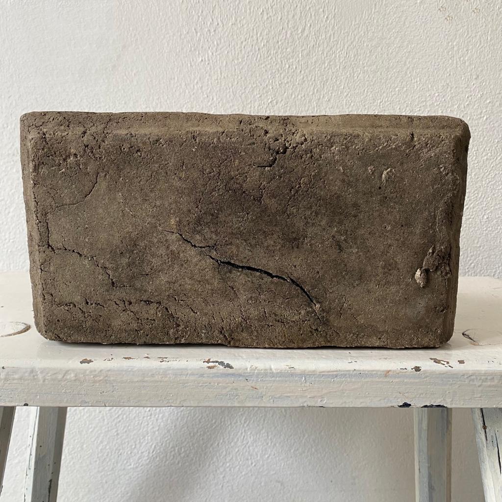 Antique Stone & Ceramic Sconce
