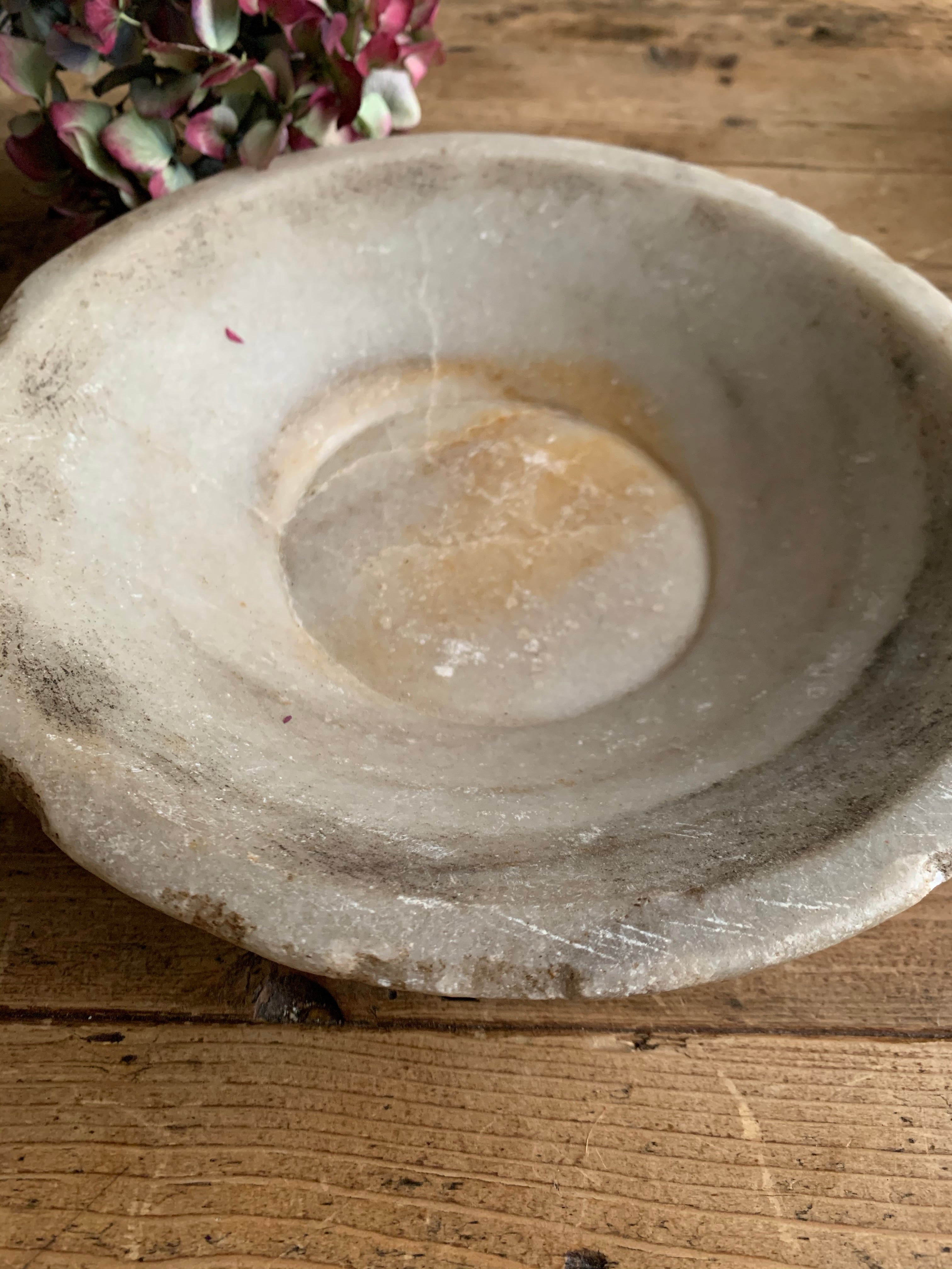 Antique Marble Stone Bowl 1