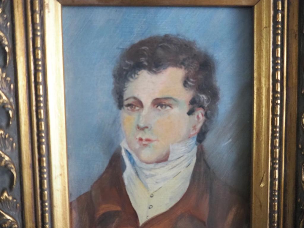 Small Oil Painting of a Victorian Gentleman