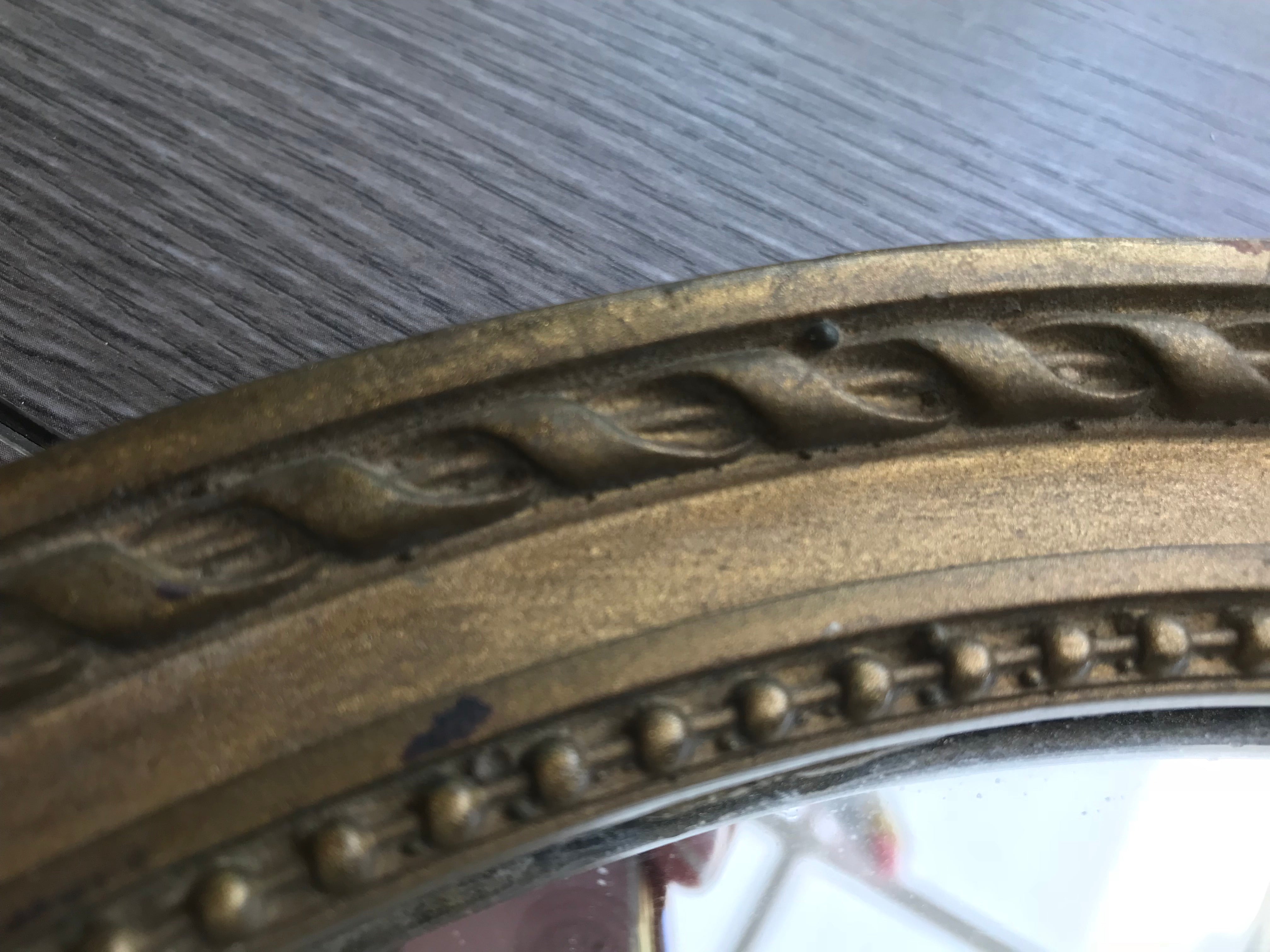 Gold Vintage Mirror