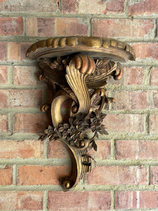 Decorative Gilt Sconce