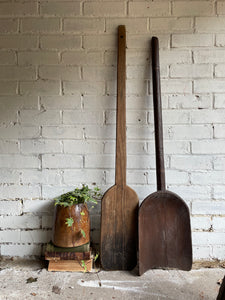 Large Antique Handcarved Bread Shovel
