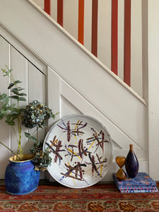 Large Studio Pottery Plate