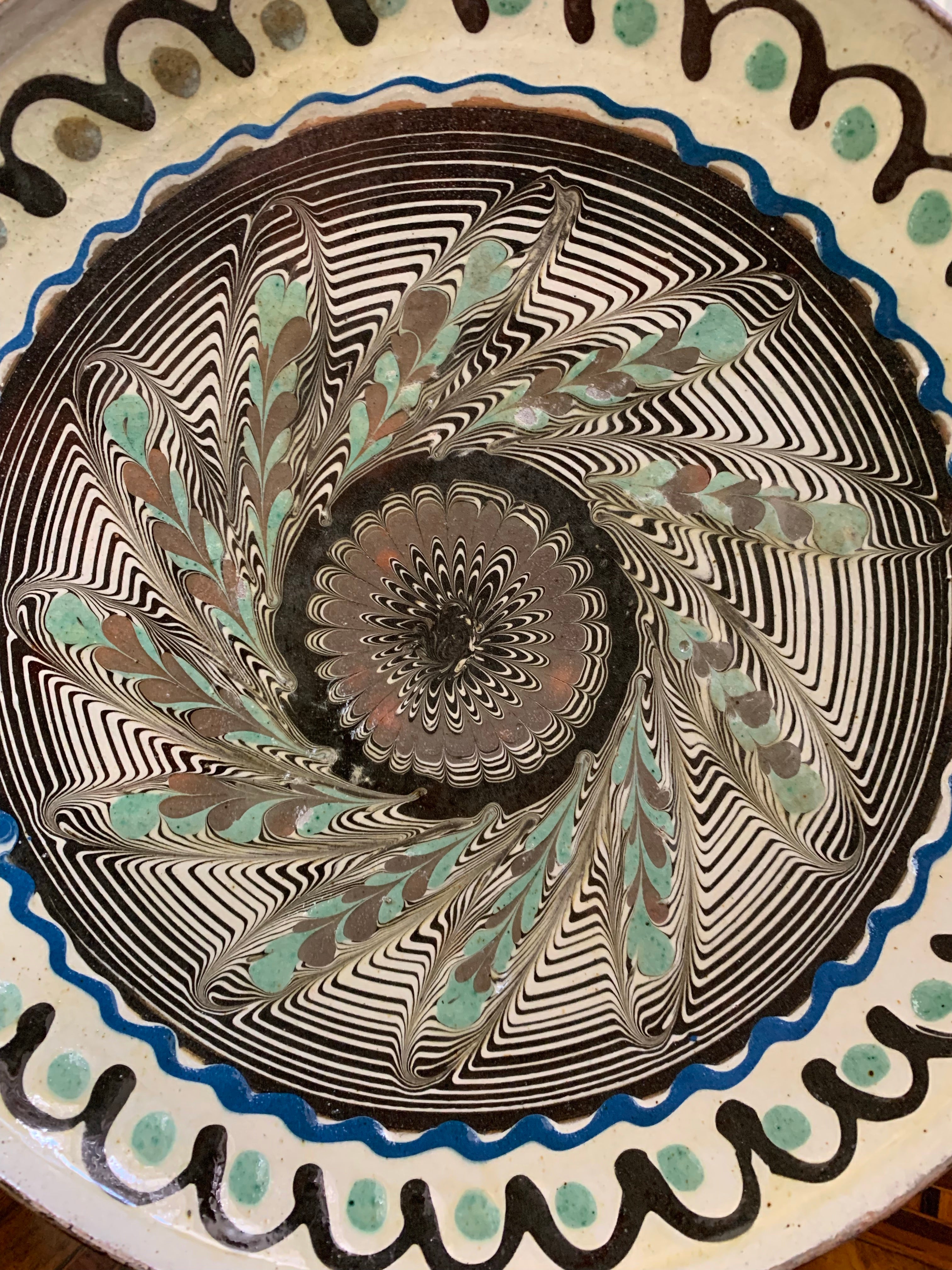 Decorative Patterned Plate