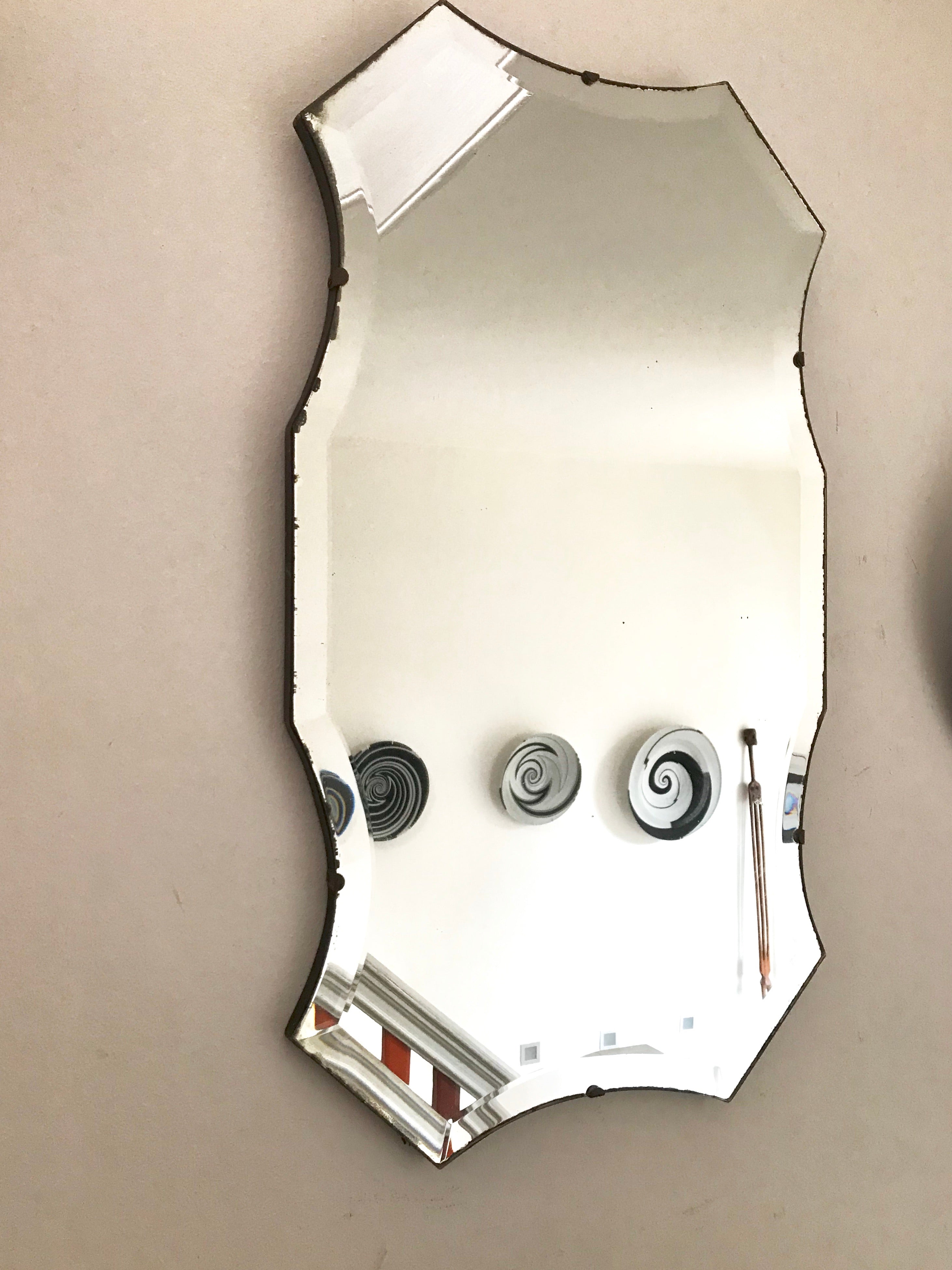 Portrait Art Deco Mirror